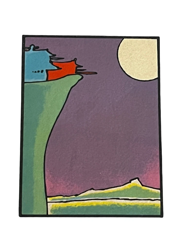 Litografía de pintura acrílica firmada por PETER MAX Estatua de la Libertad América Patriótica Foto 4 de 4