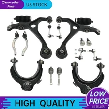 16Pcs Suspension Kit Front Lower Upper Control Arm Set Fits 2007-2008 Acura TL