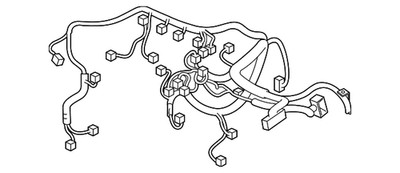 Genuine Honda Engine Wiring Harness 32110-6A0-A71