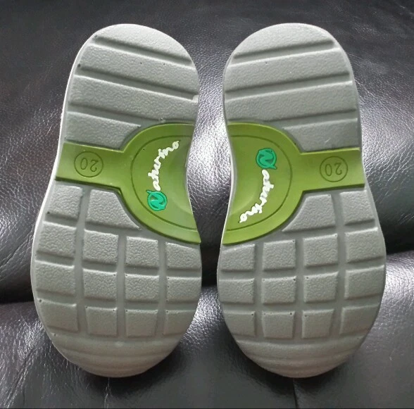 NATURINO Bebé Niño Niñas Cuero Gamuza Zapatos Púrpura EU 20 US 4 Nuevo arco suppo Foto 4 de 4