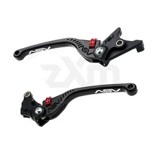 2021-2025 Kawasaki KLX300 /SM ASV Inventions F3 Sport Brake & Clutch Lever Black