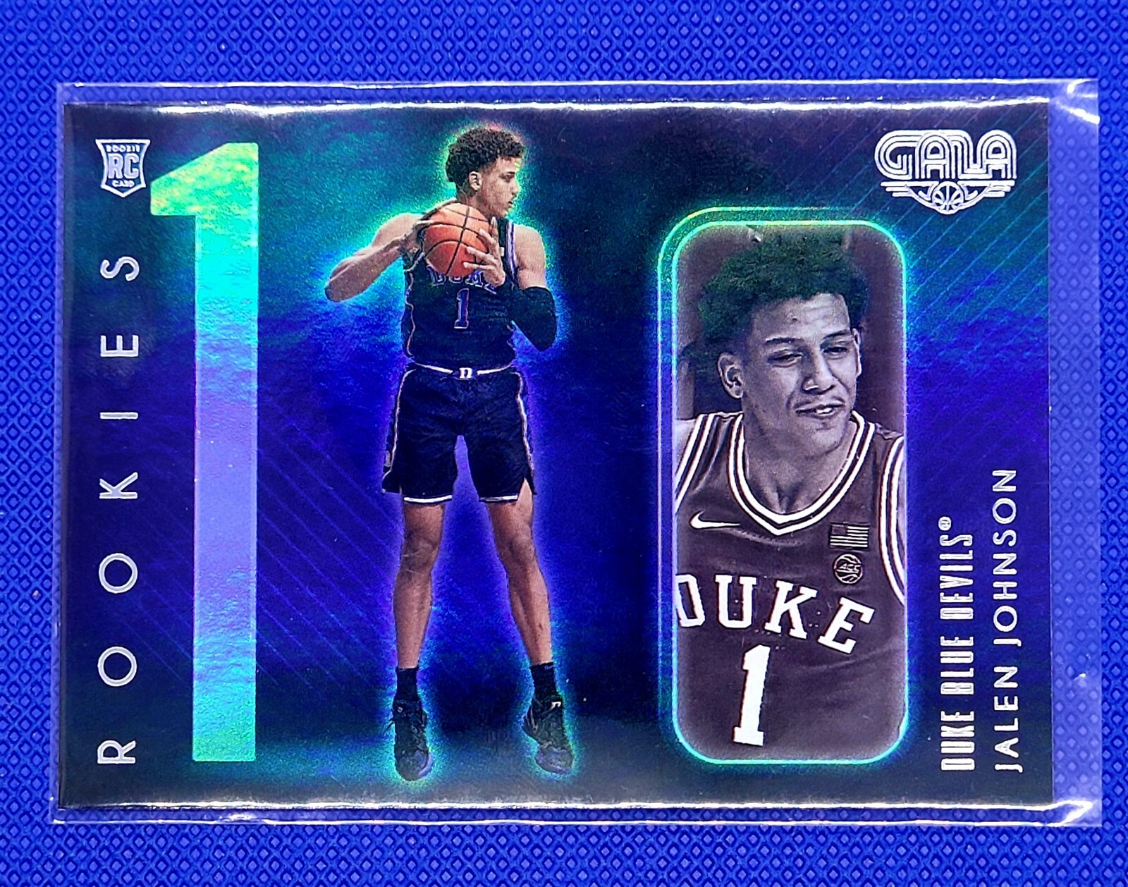 Jalen Johnson RC 2021 Panini Chronicles Gala Draft Picks Rookie #193 Hawks 