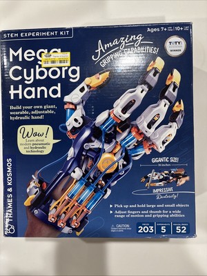 Thames & Kosmos Mega Cyborg Hand STEM Experiment Kit | Build Your Own