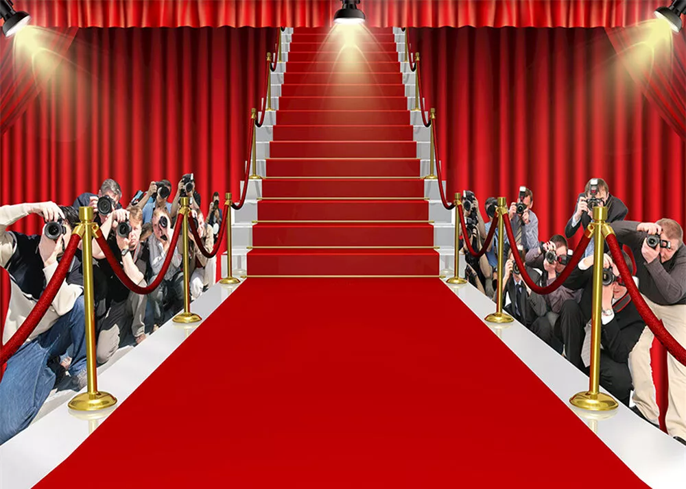 Red carpet background online