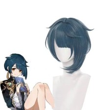 Xingqiu Genshin Impact Cosplay Wig Short party hair Synthetic Costume Wigs