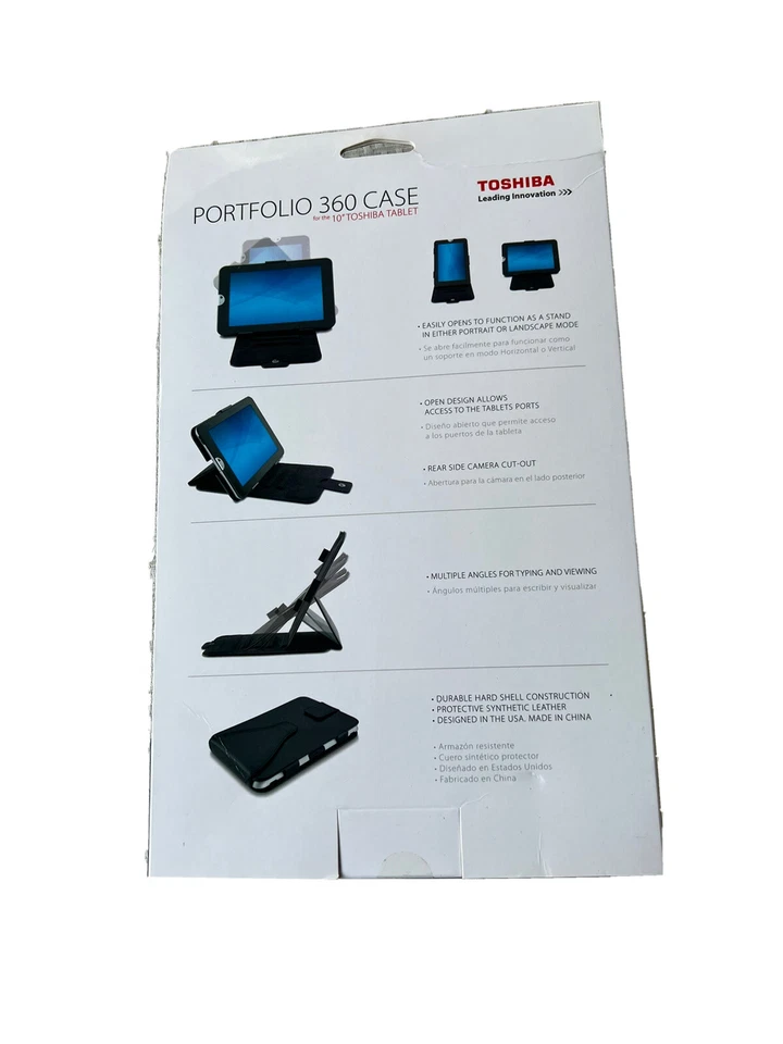 TOSHIBA PORTFOLIO 360 CASE FOR 10" TOSHIBA TABLET - Image 3 of 3