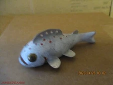 DICK DON TRUDELL ICE FISHING SPEARING DECOY PUDGE CHUB SUCKER SILVER RED