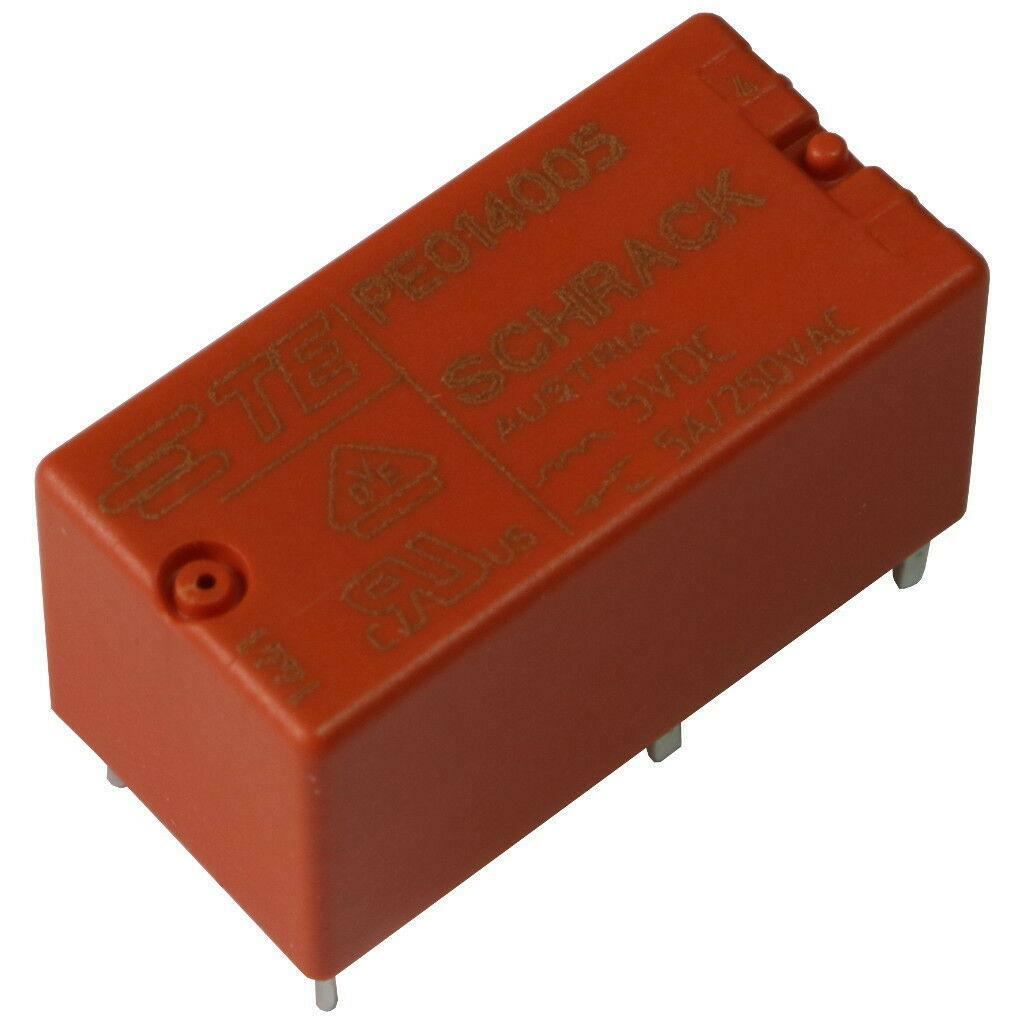 TE Connectivity PE014005 Relais 5V DC 1xUM 6A 125R Miniature PCB Relay ...