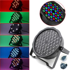 Stage PAR 54 3W Party Lighting DMX DJ Show Strobe light AC 110-220V 54 LED RGBW