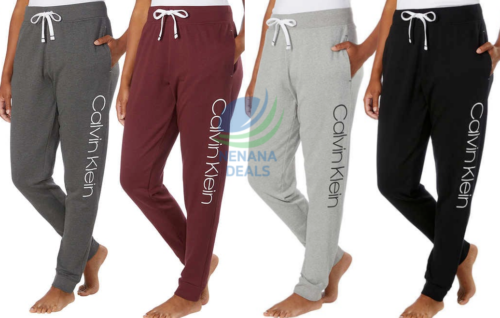 Genuine Calvin Klein French Terry Joggers Charcoal Grey- Small | eBay UK