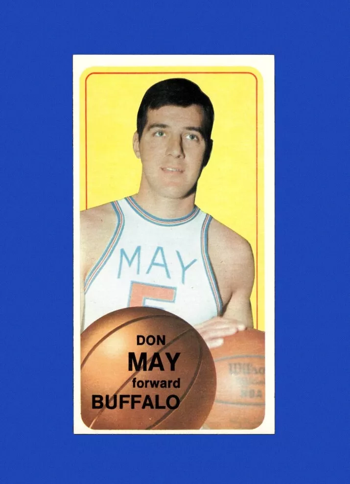 Don May trading card