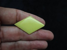 Vintage Yellow 1950s Triangle Hair Clip CHARMING
