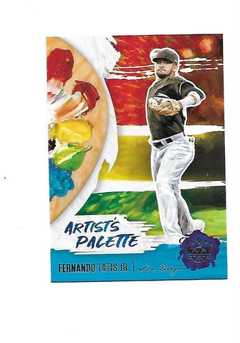 2020 PANINI DIAMOND KINGS Artist's Palette FERNANDO TATIS JR. (Padres) - Picture 3 of 3