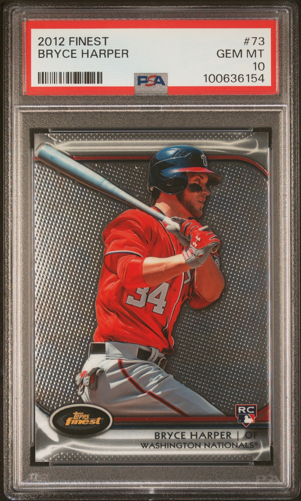 鑑定済】ブライスハーパー Bryce Harper ルーキーカード PSA10 【公式 