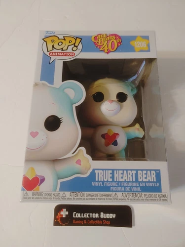 Funko Pop! Animation 1206 Care Bears True Heart Bear 40th Anniversary Pop