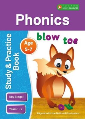 KS1 Phonics Study & Practice Book for Ages 5-7 (Years 1-2) Perfect for learning