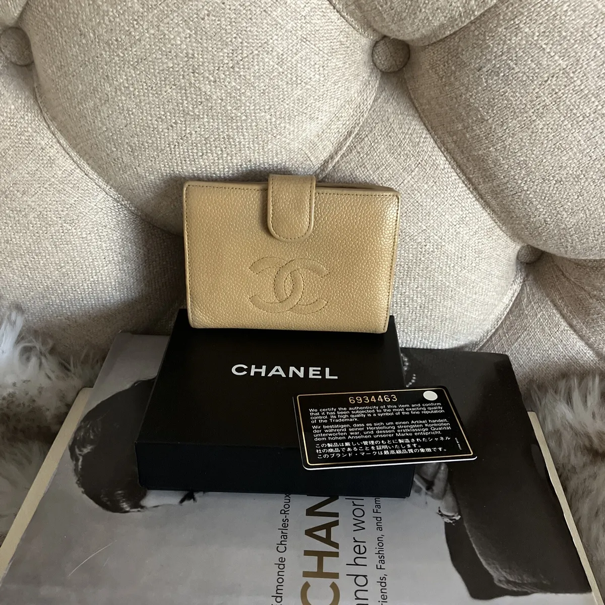 CHANEL, Bags, Vintage Authentic Chanel Wallet France