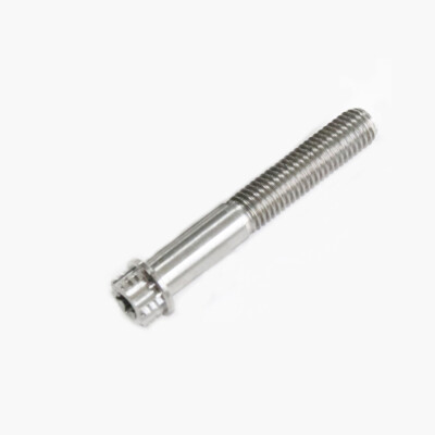 Titanium Alloy Screws M10x20-80mm Pitch 1.25mm Flange Scoket Ti Bolts M10