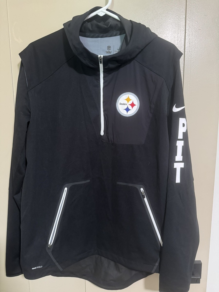 Steelers Nike Windbreaker PITTSBURGH STEELERS TEAM ISSUE SIDELINE