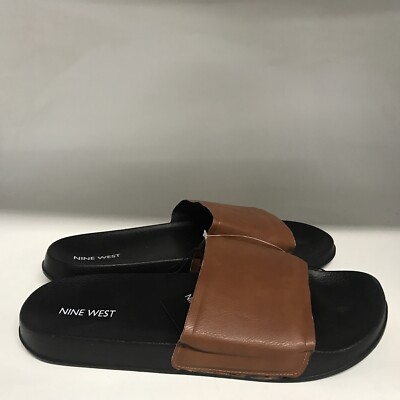 Nine West Tiago Men's Sandal Cognac Medium (Various Sizes)