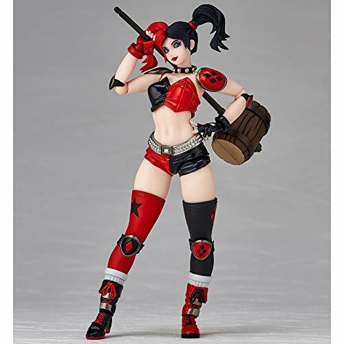 Kaiyodo Amazing Yamaguchi No. 15: Harley Quinn Action Figure 13163 JAPAN IMPORT Kaiyodo Amazing Yamaguchi No. 15: Harley Quinn Action Figure 13163 JAPAN IMPORT