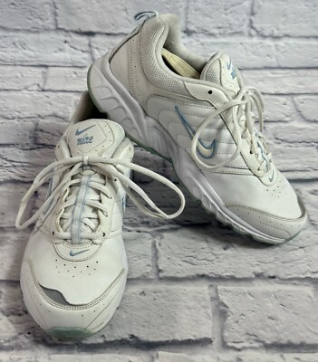 Nike Womens View 2 318171-111 White Running Shoes Sneakers Size 9