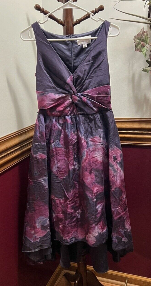 lela rose purple dress Lela Rose Neiman Marcus for Target Midi High Low Dress Size 4 Purple