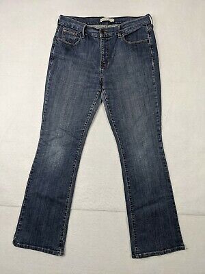 Levis 515 Boot Cut Womens Jeans Size 12 M Cotton Blend Blue | eBay