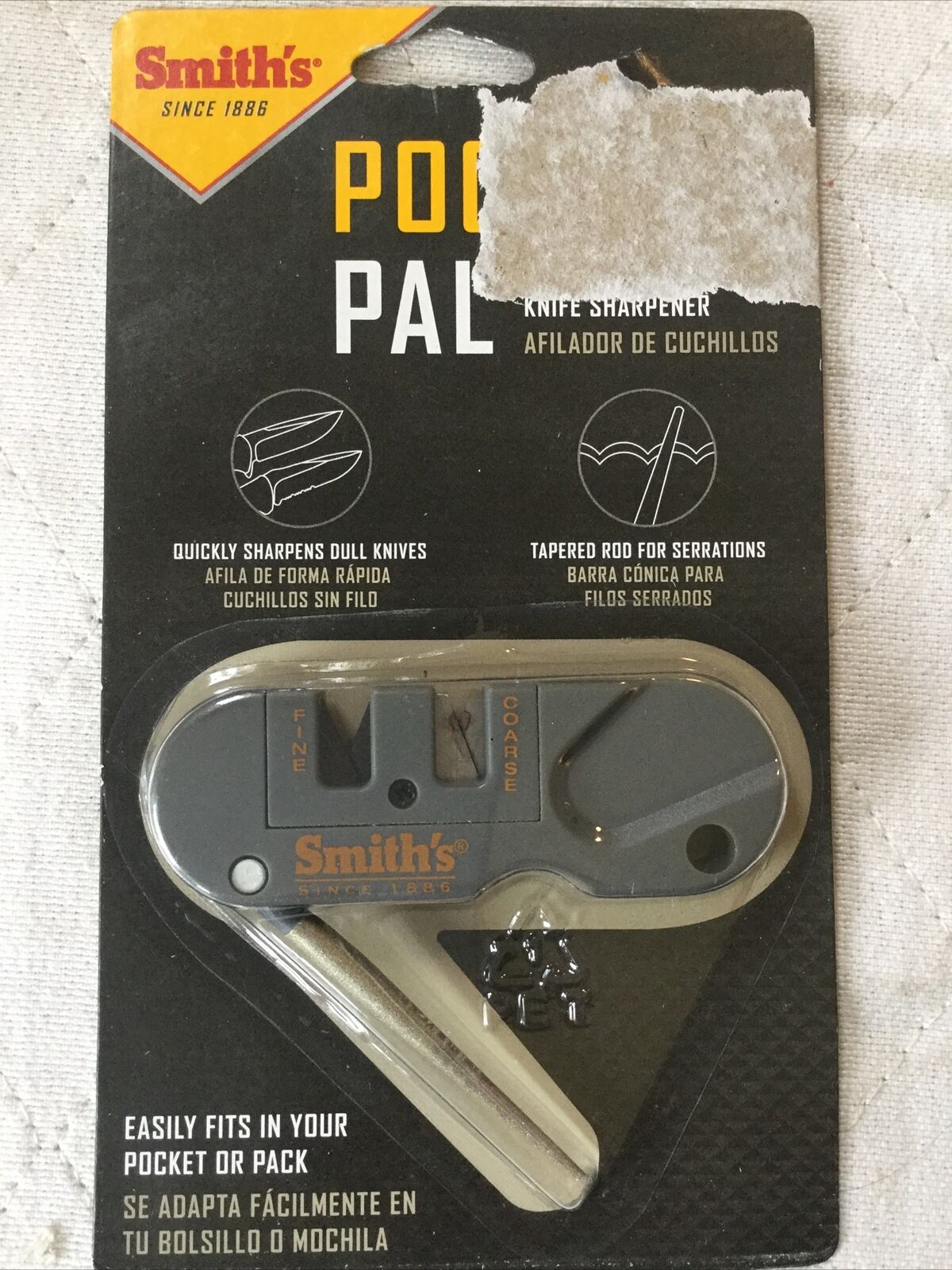 Smith's Pocket Pal Knife Sharpener PP1 - Blade HQ