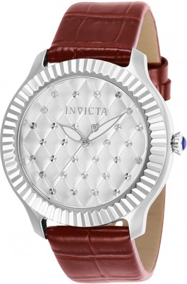 New With Tags Invicta Women\'s Silver Watch with Red Dial Invicta Angel Women main image 3