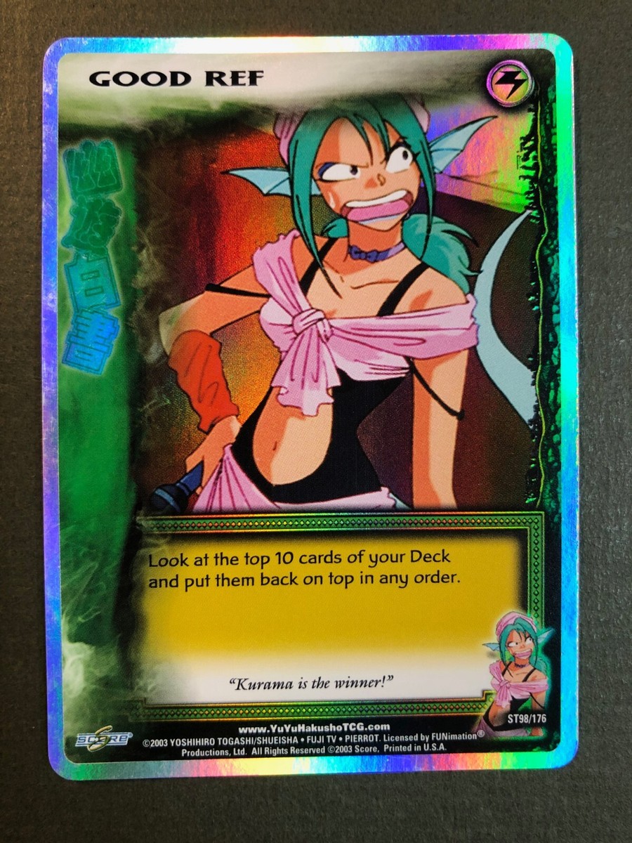 Yu-Yu Hakusho TCG - Base Set: Good Ref - ST98/176 - Holo-Foil NM
