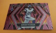 2023 ADRIAN PETERSON Panini Phoenix FIRE FORGED Pink (99/175) Minnesota Vikings 