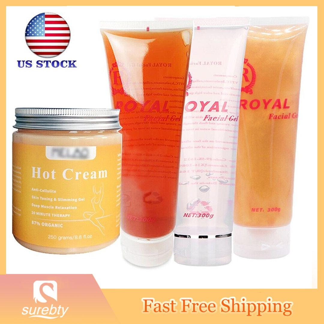 Fat Burning Gel Ultrasonic Massage Gel RF Cavitation Body Slimming Hot Cream eBay