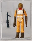 1980 Vintage Star Wars ESB BOSSK Bounty Hunter OLIVE HEAD CAS 80+ w/41-back card