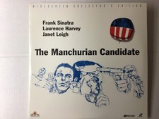 THE MANCHURIAN CANDIDATE - Frank Sinatra - LASERDISC - NRMT