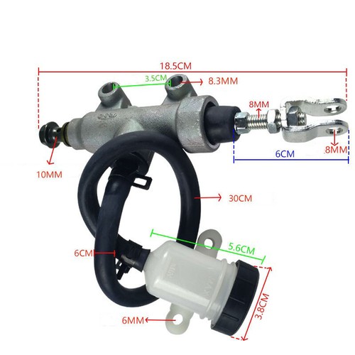 Rear Brake Master Cylinder for Polaris Sportsman 570 EFI EPS 2014-2020 - Picture 2 of 6