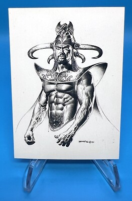 1994 Boris Vallejo 4 - Magnificent Myths - Art Card 56 VULCANUS Vg-EX FREE SHIP