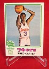 Fred Carter Topps NBA Basketball Card 1973-1974 #111 EX