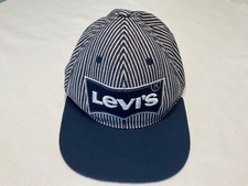 Levi's Youth Red Tag Navy  White Striped Ball Cap