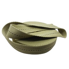 World War II Webbing Honey Green Cotton Parachute Harness Strap 45mm wide Black