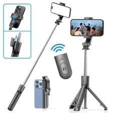 Remote Selfie Stick Tripod Phone Desktop Stand Desk Holder For iPhone/Samsung US