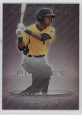 2013 Bowman Sterling Prospects Refractor 31/199 Alen Hanson #BSP-44 2a9