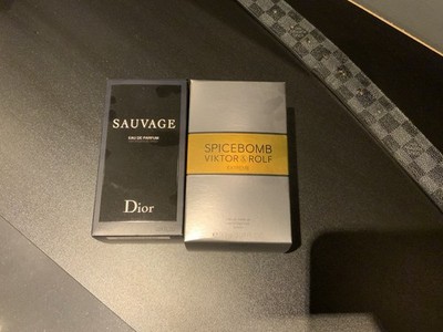 Dior Savage 125ml&spice Bomb 90ml Verpackungen !