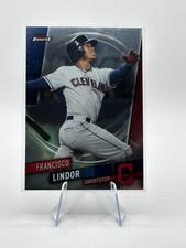 2019 Finest Francisco Lindor #38 Cleveland Indians
