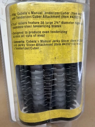 Cabela's Tenderizer Cuber Replacement Blades for Manual or Attachment New image 3