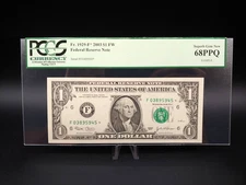 2003 - $1.00 FRN - Fr. 1929-F*- PCGS 68PPQ - "SAMPLE" Star Note, FREE Shipping