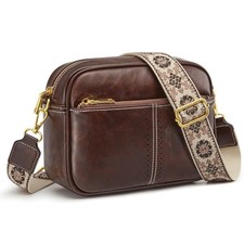 Crossbody Bags for Vegan Leather Purses Shoulder Handbag with Adjustable Strap