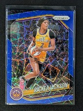 2025 WNBA Prizm Rickea Jackson Blue Velocity #118 Los Angeles Sparks