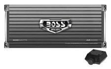 Amplificador Coche Boss Audio AR4000D Armor 4000W Monobloque Clase D + Control Remoto (Paquete de 2)