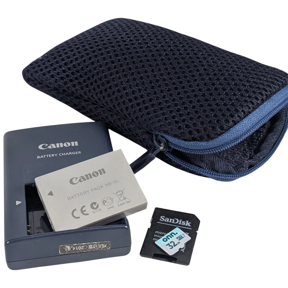 Cámara digital Canon PowerShot S110 (blanca) • Funda + SD 32 GB • Excelente Foto 2 de 4